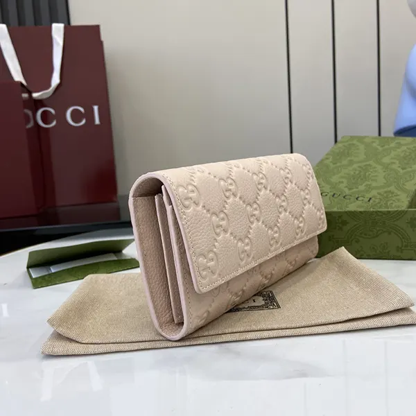 《大人気》グッチ GGエンブレム コンチネンタル ウォレット n級品 guq83473