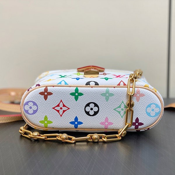 【コラボ限定の魅力が溢れる!】ルイヴィトン 村上隆 コピー ヴァニティバッグ M13662