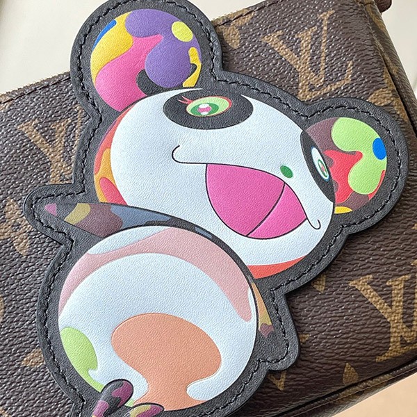 *村上隆コラボ*ルイヴィトン LV x TM ポシェットバッグ 偽物 M13440