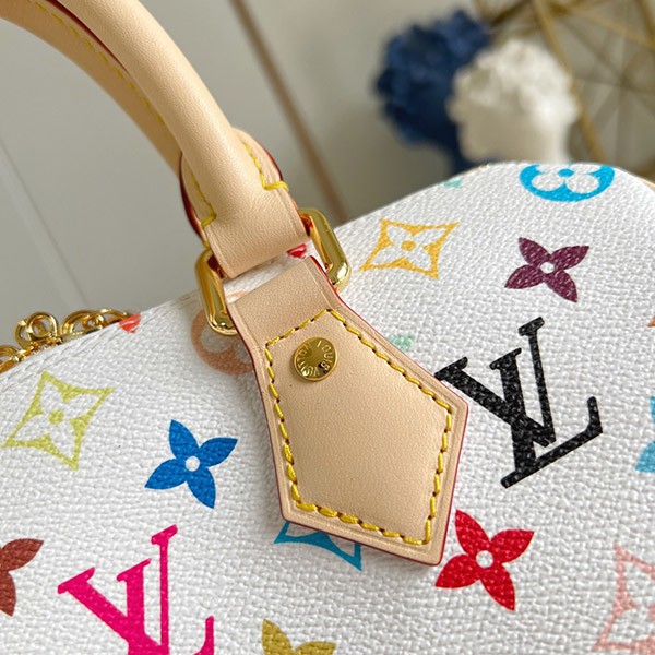 【ルイヴィトン】スピーディ ショルダーバッグ 偽物 25 LV×TM M13085