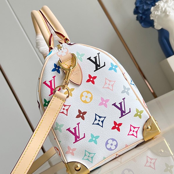 【ルイヴィトン】スピーディ ショルダーバッグ 偽物 25 LV×TM M13085