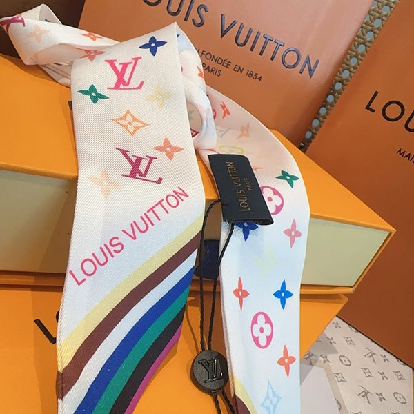 村上隆コラボ【ルイヴィトン コピー】LV×TM バンドー モノグラム BB スカーフ M94963