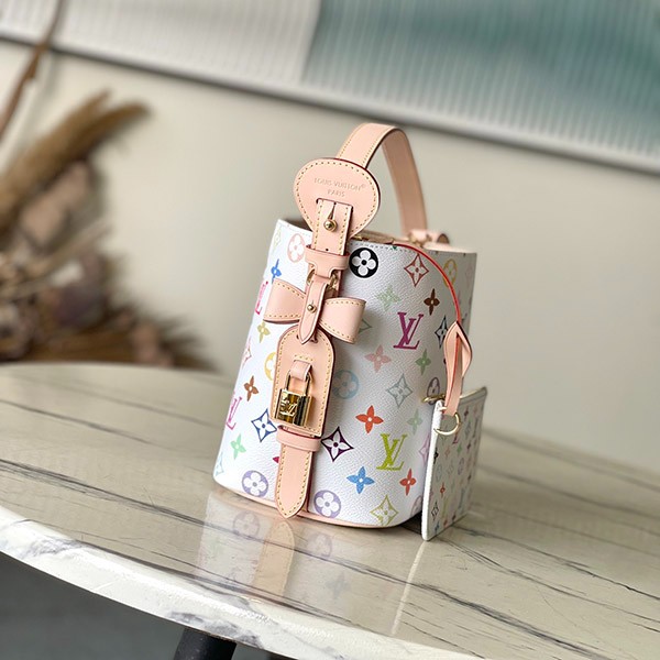 【マルチカラー×リボン★】ルイヴィトン コピー LV × TM キャリーオール NM PM M13661