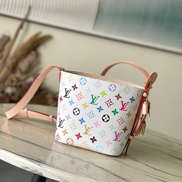 【マルチカラー×リボン★】ルイヴィトン コピー LV × TM キャリーオール NM PM M13661
