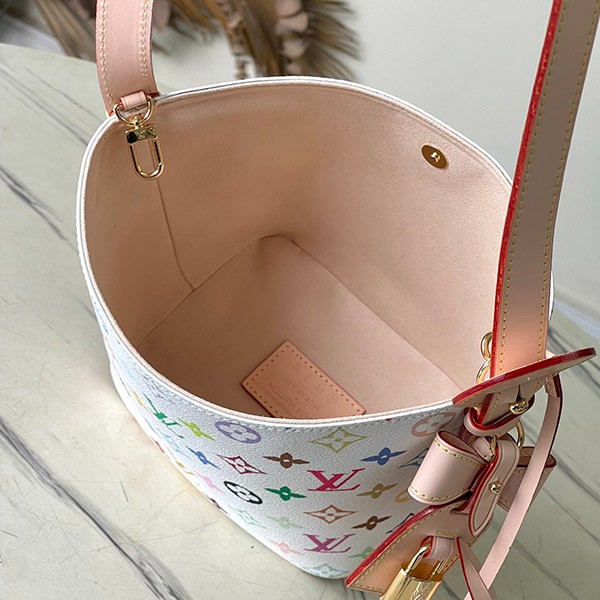 【マルチカラー×リボン★】ルイヴィトン コピー LV × TM キャリーオール NM PM M13661