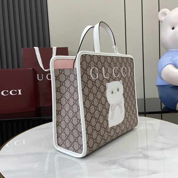 稀少【グッチ】チルドレンズトート 偽物 GGスプリームキャンバス guw16988