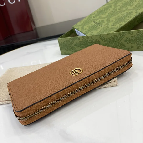 グッチ バンブー付き ジップアラウンドウォレット 739499