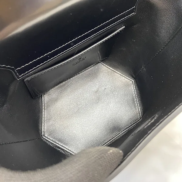 オシャレ★グッチ パロディ ミニ バンブー トップハンドル トートバッグ 805832