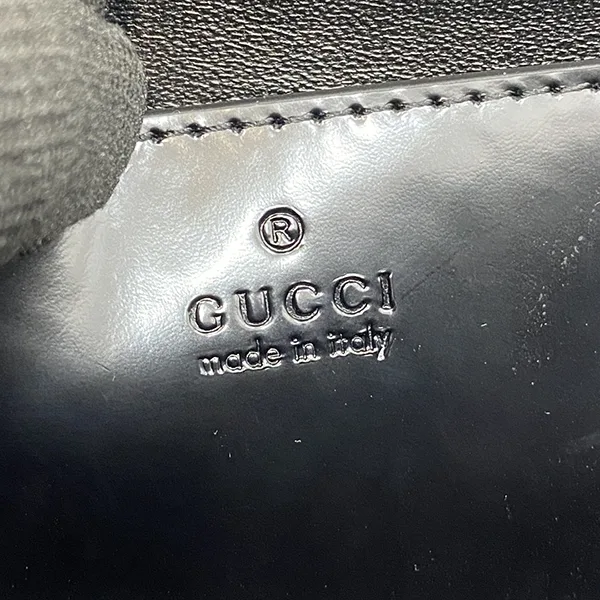 オシャレ★グッチ パロディ ミニ バンブー トップハンドル トートバッグ 805832