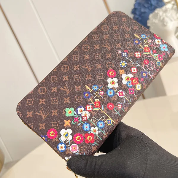 2025超人気!ルイヴィトン LV×TM ジッピー ウォレット 偽物 M14162