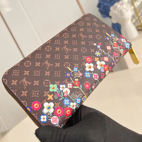 2025超人気!ルイヴィトン LV×TM ジッピー ウォレット 偽物 M14162