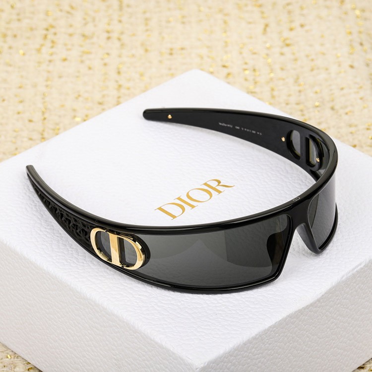 VeryDior M1U ラップアラウンド アセテート サングラス 偽物