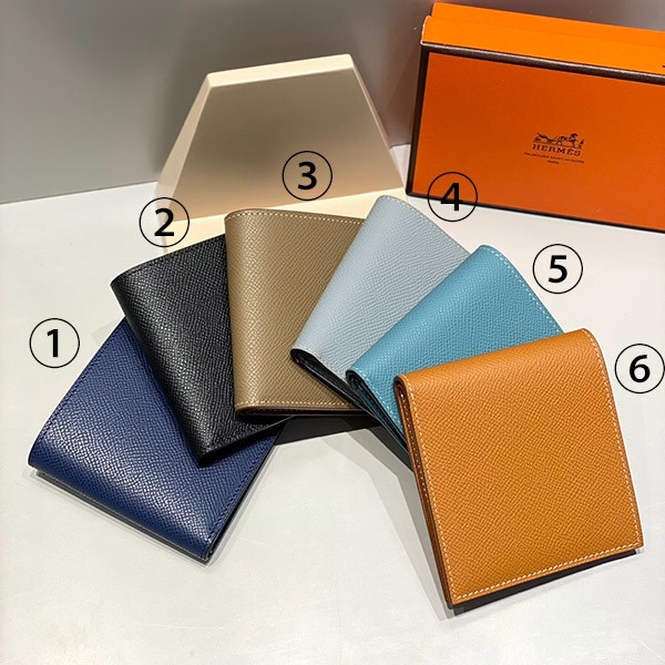 人気!エルメス シティズンツイル コンパクト 財布 コピー 二つ折り財布 6色 H08584