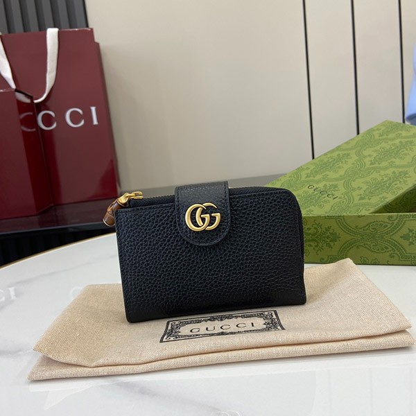 グッチ コピー バンブー付き ダブルG ミディアム ウォレット guo45093