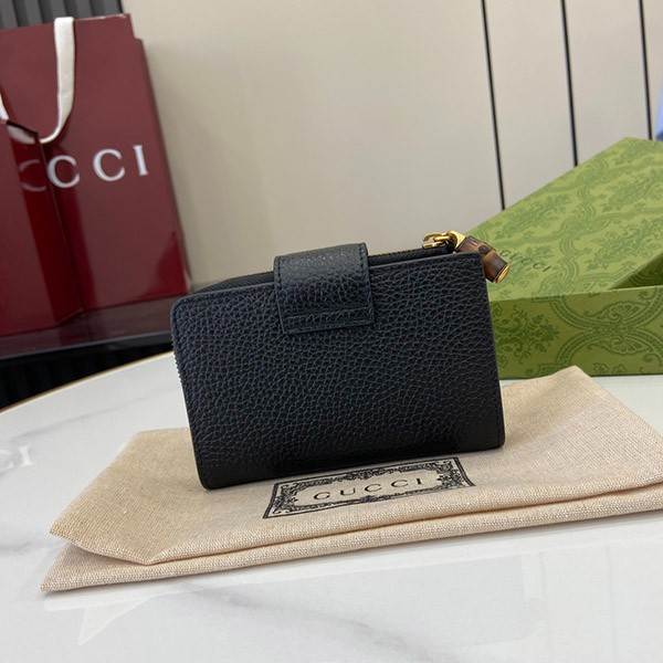 グッチ コピー バンブー付き ダブルG ミディアム ウォレット guo45093
