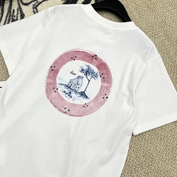 限定コラボ☆ ディオール AND HYLTON NEL Tシャツ リラックス フィット 583J696B0817