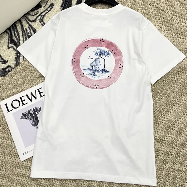 限定コラボ☆ ディオール AND HYLTON NEL Tシャツ リラックス フィット 583J696B0817