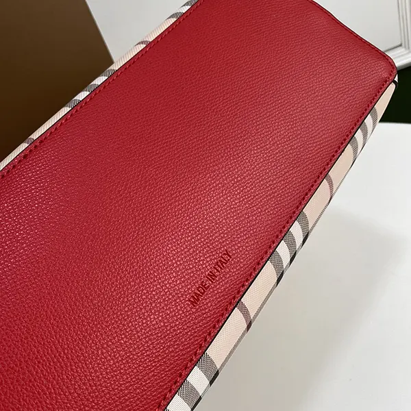 バーバリー ハウスチェック コピー リバーシブル ショッピングバッグ Baz45435