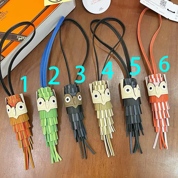 稀少 エルメス Chouette n級品 フクロウ バッグチャーム erm11731