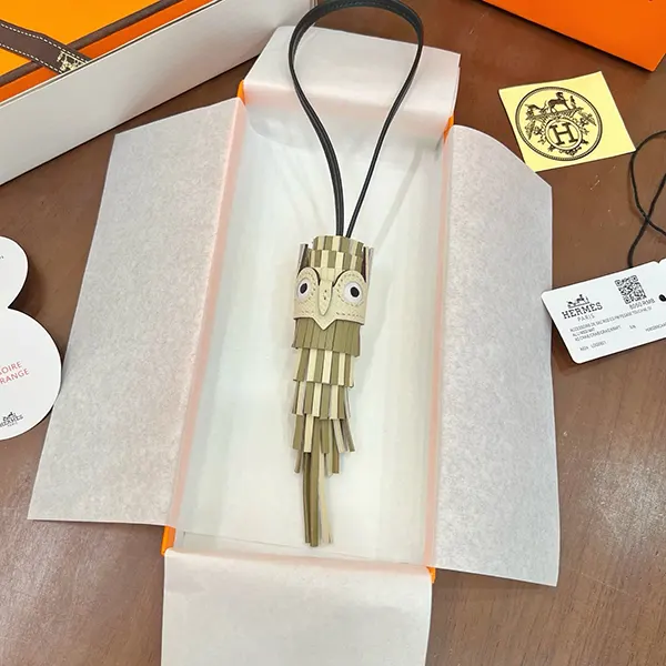 稀少 エルメス Chouette n級品 フクロウ バッグチャーム erm11731