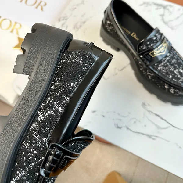 【上品オシャレ♡】ディオール Boy プラットフォーム ローファー 偽物 deg71478