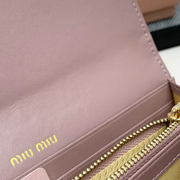 可愛いミュウミュウ レザー財布 長財布 マテラッセ パロディ myg18101