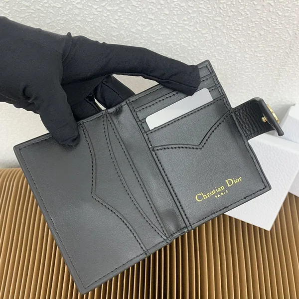 ★安心ディオール パロディ 30 モンテーニュ ダンデライオン カードホルダー 財布 5色 dea10188
