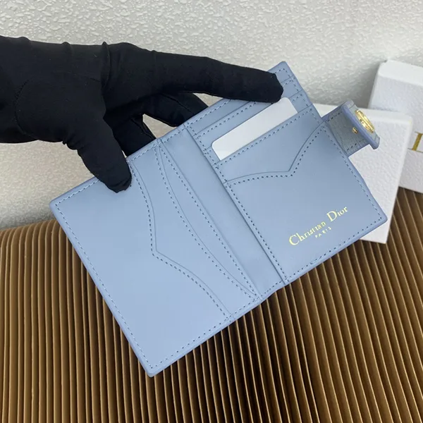 ★安心ディオール パロディ 30 モンテーニュ ダンデライオン カードホルダー 財布 5色 dea10188