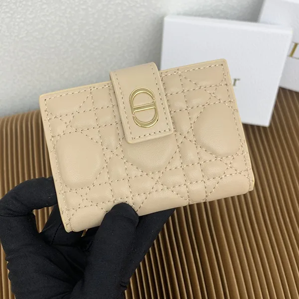 ★安心ディオール パロディ 30 モンテーニュ ダンデライオン カードホルダー 財布 5色 dea10188