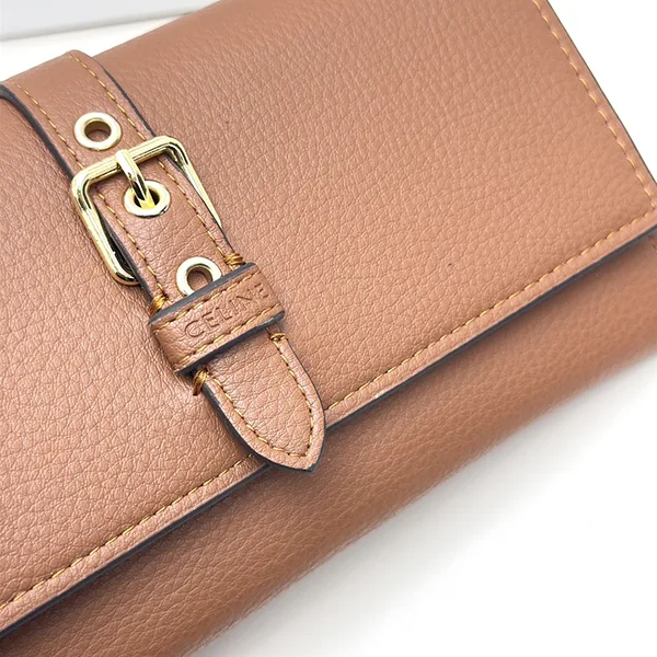 セリーヌ コピー商品 ラージウォレット コンティ サプルカーフスキン Cea05459