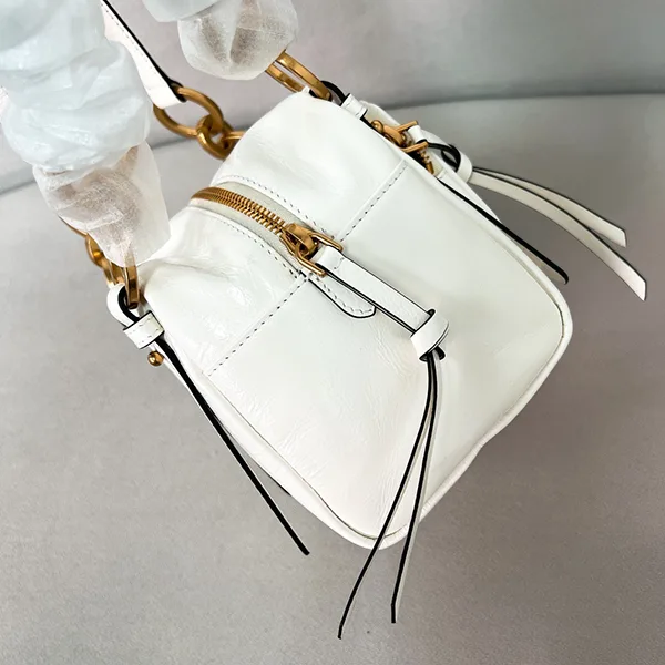 プラダ Dangle レザー トップハンドル ミニバッグ 1BB1372CYR