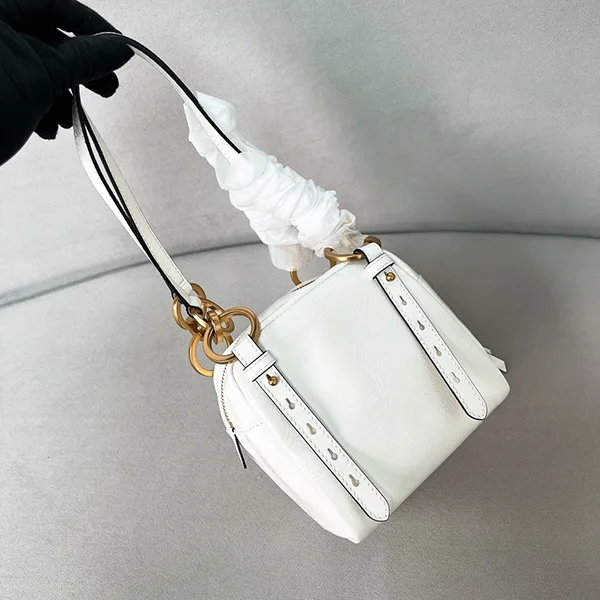 プラダ Dangle レザー トップハンドル ミニバッグ 1BB1372CYR