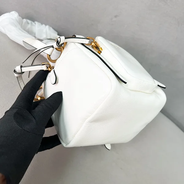 プラダ Dangle レザー トップハンドル ミニバッグ 1BB1372CYR