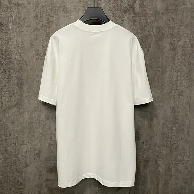ジルサンダー ロゴプリント入りコットンジャージーTシャツ コピー ホワイト Jii34356