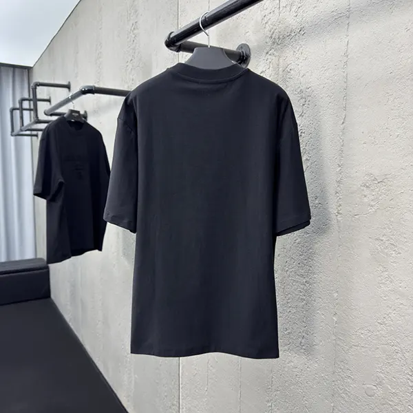 プラダ★ロゴ クルーネック コットン Tシャツ コピー UJN815
