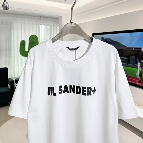 送料無料 ジルサンダー+ アークテリクス ロゴTシャツ コピー コットン 半袖 Jii25490
