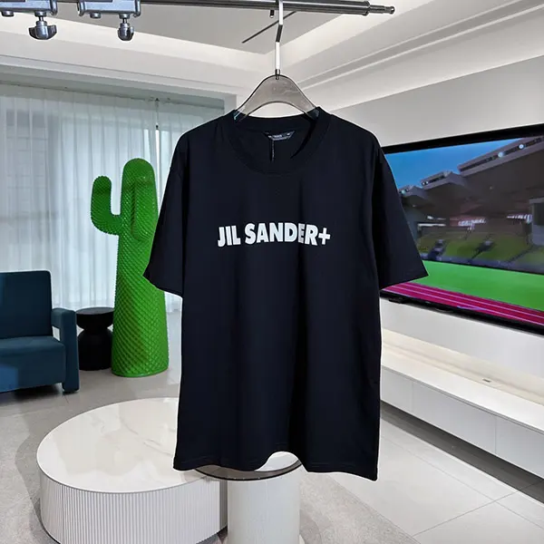 送料無料 ジルサンダー+ アークテリクス ロゴTシャツ コピー コットン 半袖 Jii25490