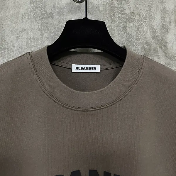 完売必至 ジルサンダー MEN フィット コットン ロゴTシャツ 偽物 Jip87961