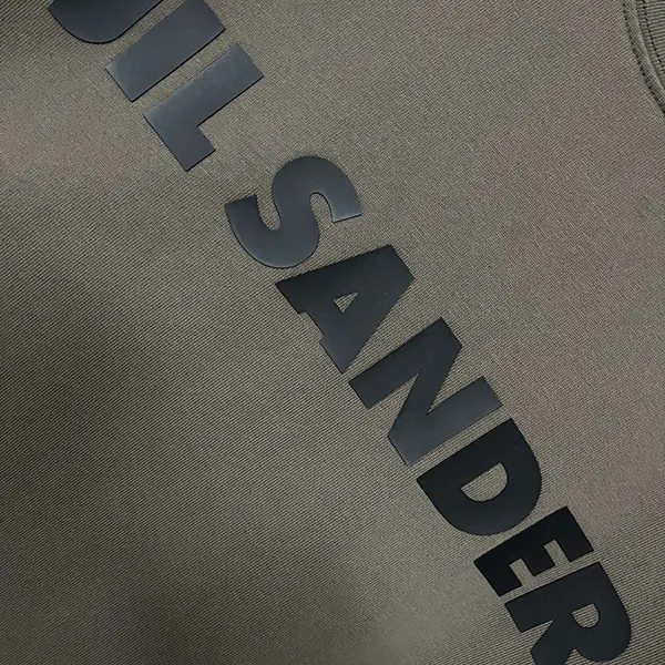 完売必至 ジルサンダー MEN フィット コットン ロゴTシャツ 偽物 Jip87961