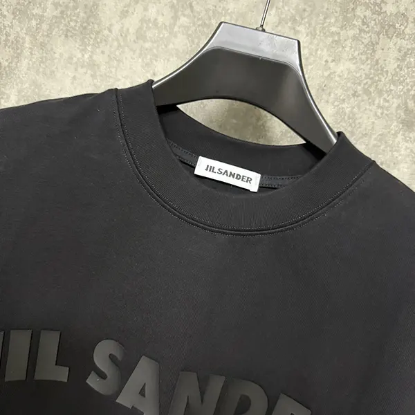 ジルサンダー ロゴプリントTシャツ 偽物 オーバーサイズ コットン J03GC0137