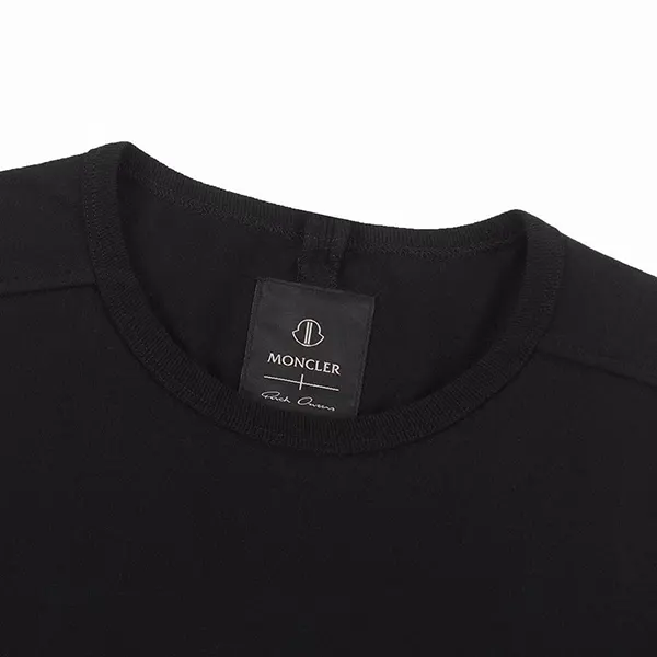 コラボ♪モンクレール×リックオウエンス Tシャツ 偽物 ユニセックス コットン クルーネック 半袖