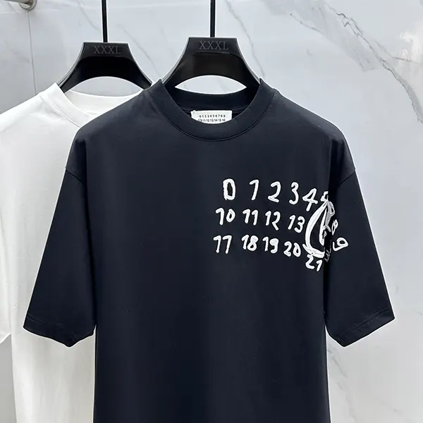 エムエムシックス ニューメリック コットン Tシャツ Maj58784