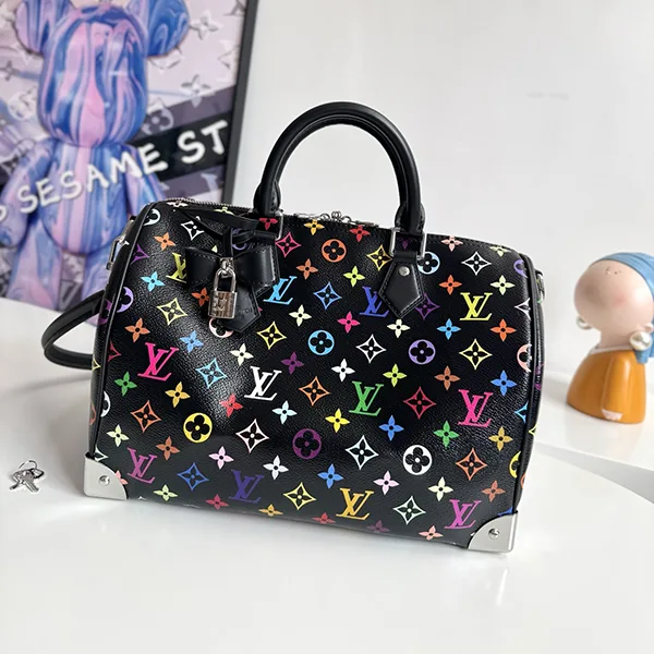 ★安心ルイヴィトン 偽物 LV×TM スピーディ・バンドリエール 30 バッグ M13257