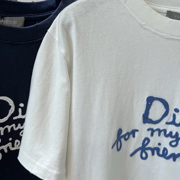 《大人気》ディオール AND HYLTON NEL Tシャツ コットンジャージー 偽物 2色 det53214