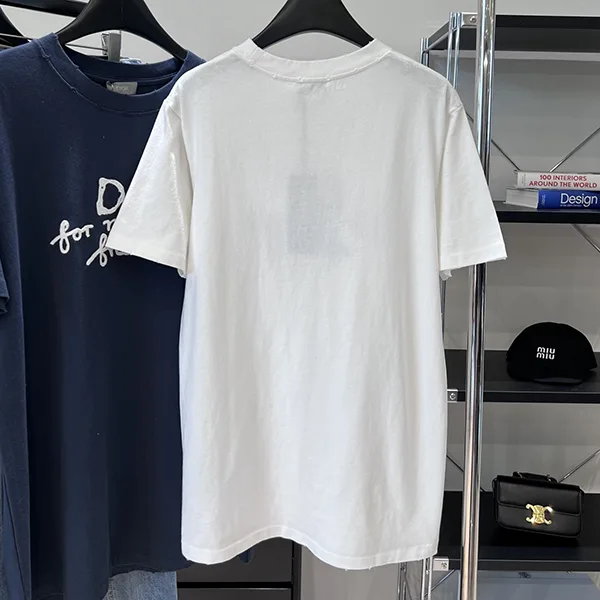 《大人気》ディオール AND HYLTON NEL Tシャツ コットンジャージー 偽物 2色 det53214