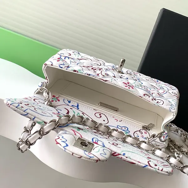 25C シャネル 22ミニハンドバッグ パープル コピー ショルダーフラップバッグ shs45692