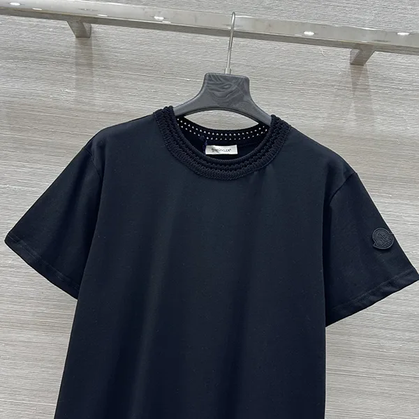 モンクレール クルーネックTシャツ コピー ブラック mos17155