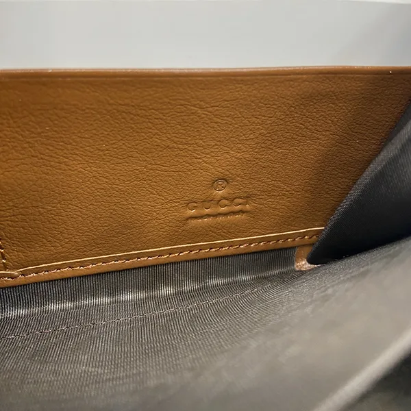 グッチ GGマーモント ファスナー長財布 CUIR gux66468