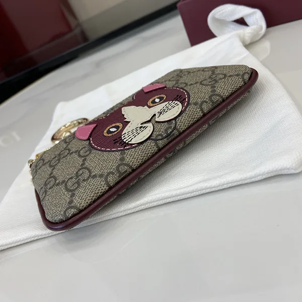 25絶対欲しい!グッチ ドッグ ディテール GG キーケース 偽物 818768