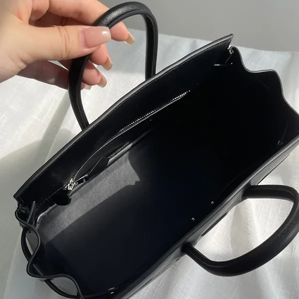 エルメス バーキンシャドウ コピー 25cm ノワール erf68182